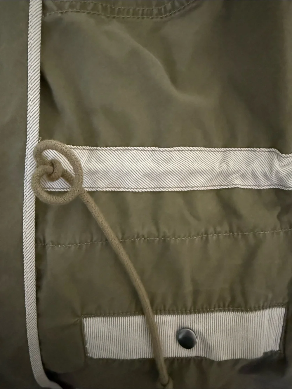J.Crew Military Utility Field Jacket Army Olive Green M-65 Cotton Medium Olive M